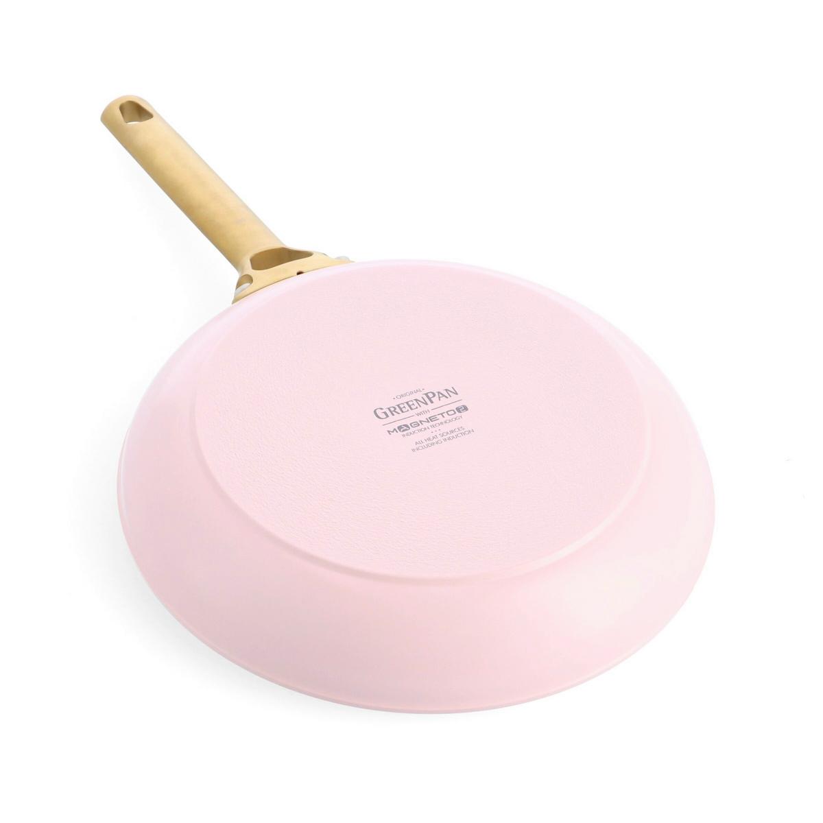 Kochtopfset 6-Teilig. weiß/Gold/Pink - Pink/Goldfarben, Basics, Glas/Metall - GreenPan