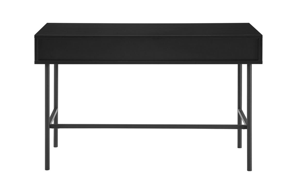 Schreibtisch Schwarz/Eichefarben L: 120cm - Eichefarben/Schwarz, Design, Holz/Holzwerkstoff (120/50/75cm) - Livetastic