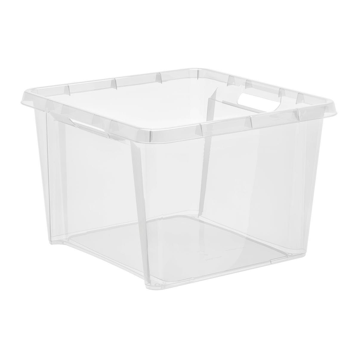 Úložný box SIMPLE - 25 L - modrá/růžová, Moderní, plast (39/39/26,5cm)