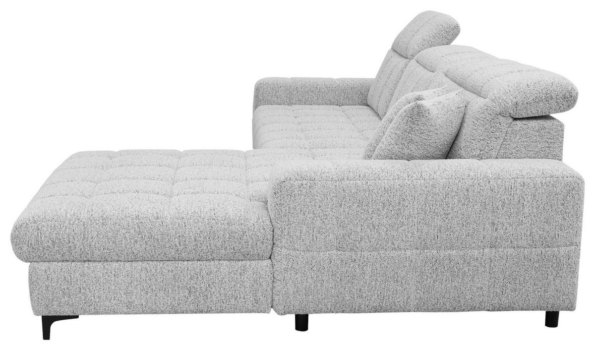 Sedačka SANTORINI, pravá, šedá - šedá, Moderní (291/193cm) - Premium Living