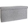 Sitzbox Seatbox - Grau, Basics, Textil (76/38/38cm) - Echtwerk