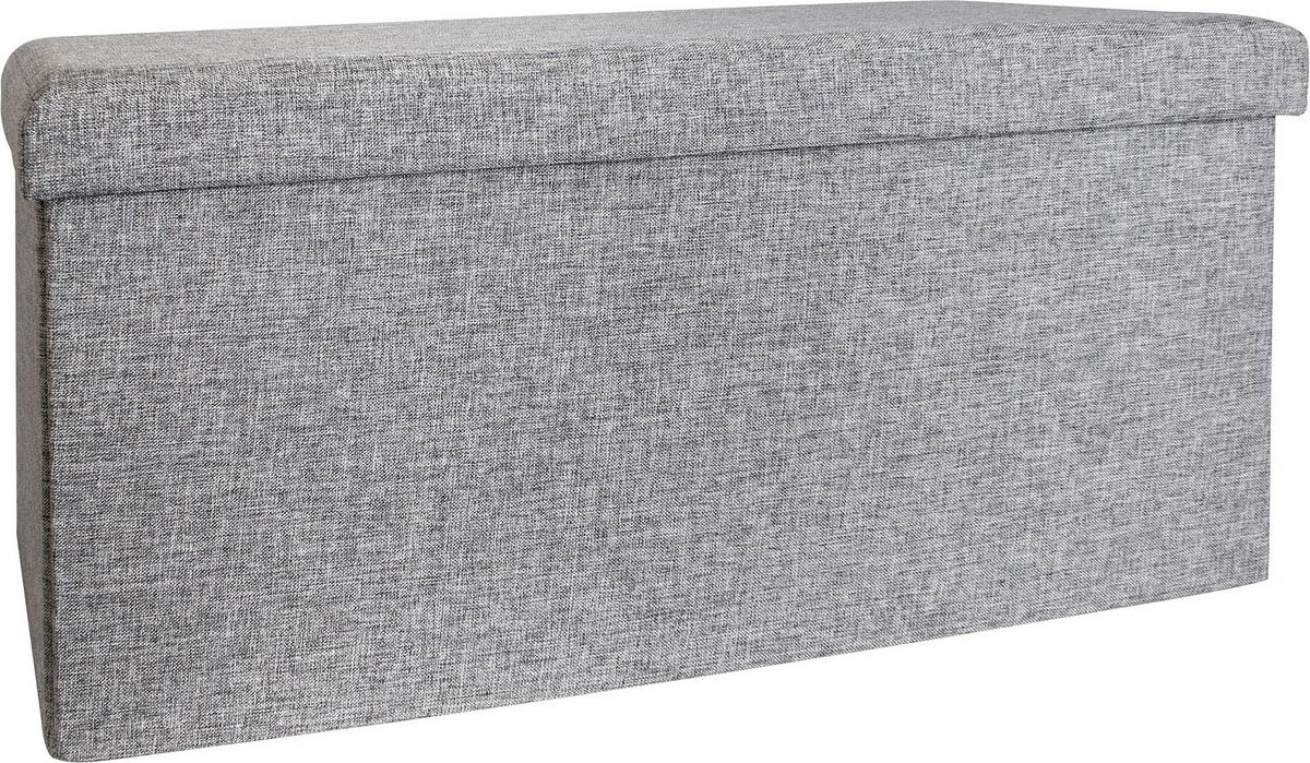 Sitzbox Seatbox - Grau, Basics, Textil (76/38/38cm) - Echtwerk