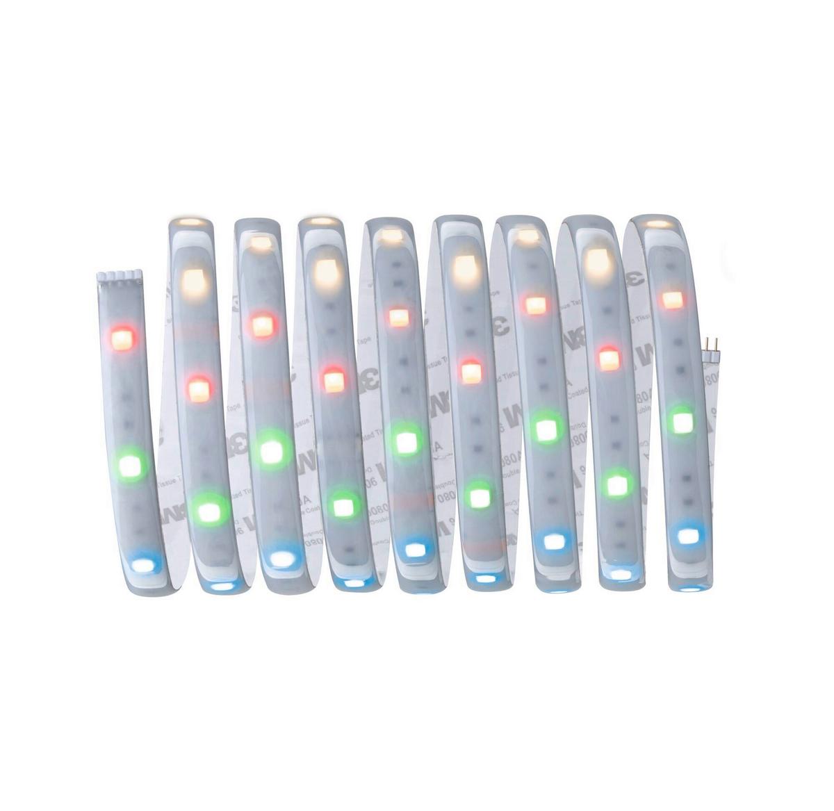 Led-streifen Farbwechsler L: 2,5 M Ip44, Dimmbar - Silberfarben, Basics, Kunststoff (250cm) - Paulmann
