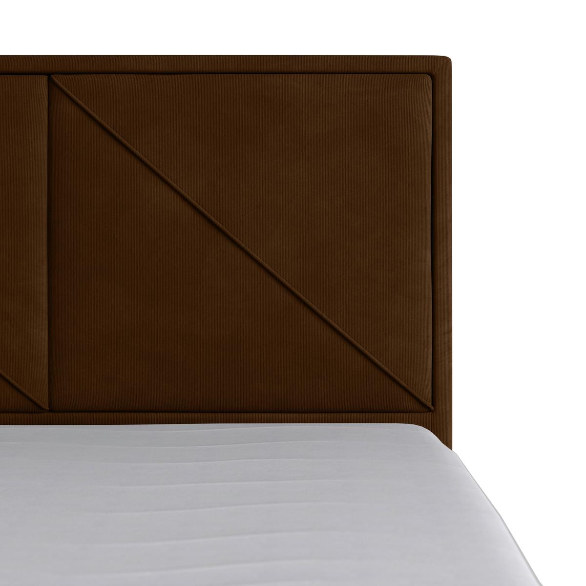 Boxspringbett mit Bettkasten Bologna 180x200 cm Braun - Schwarz/Braun, MODERN, Karton/Holzwerkstoff (180/200cm) - MID.YOU