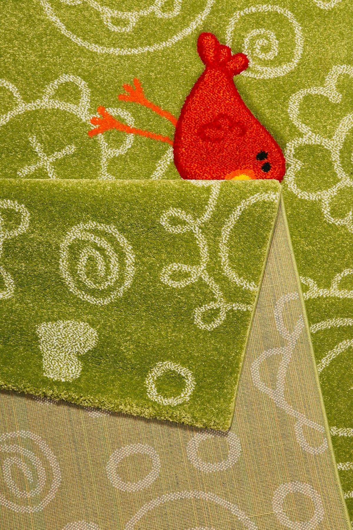 Kinderteppich Crocodile - Grün, Trend, Textil (120/170cm) - Sigikid