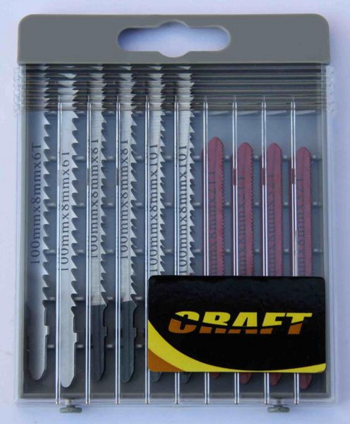 Dekopírfűrészlap Szett 10db - Konventionell (2/10/12cm)