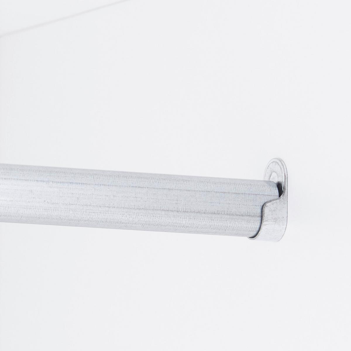 ŠATNÍ SKŘÍŇ BASIC 2 *CENOVÝ TRHÁK* - bílá/šedá, Konvenční, kompozitní dřevo/plast (74/179/51,6cm) - Based