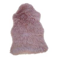 KUNSTFELL Pink, waschbar - Pink, ROMANTIK / LANDHAUS, Textil (90/60cm) - James Wood