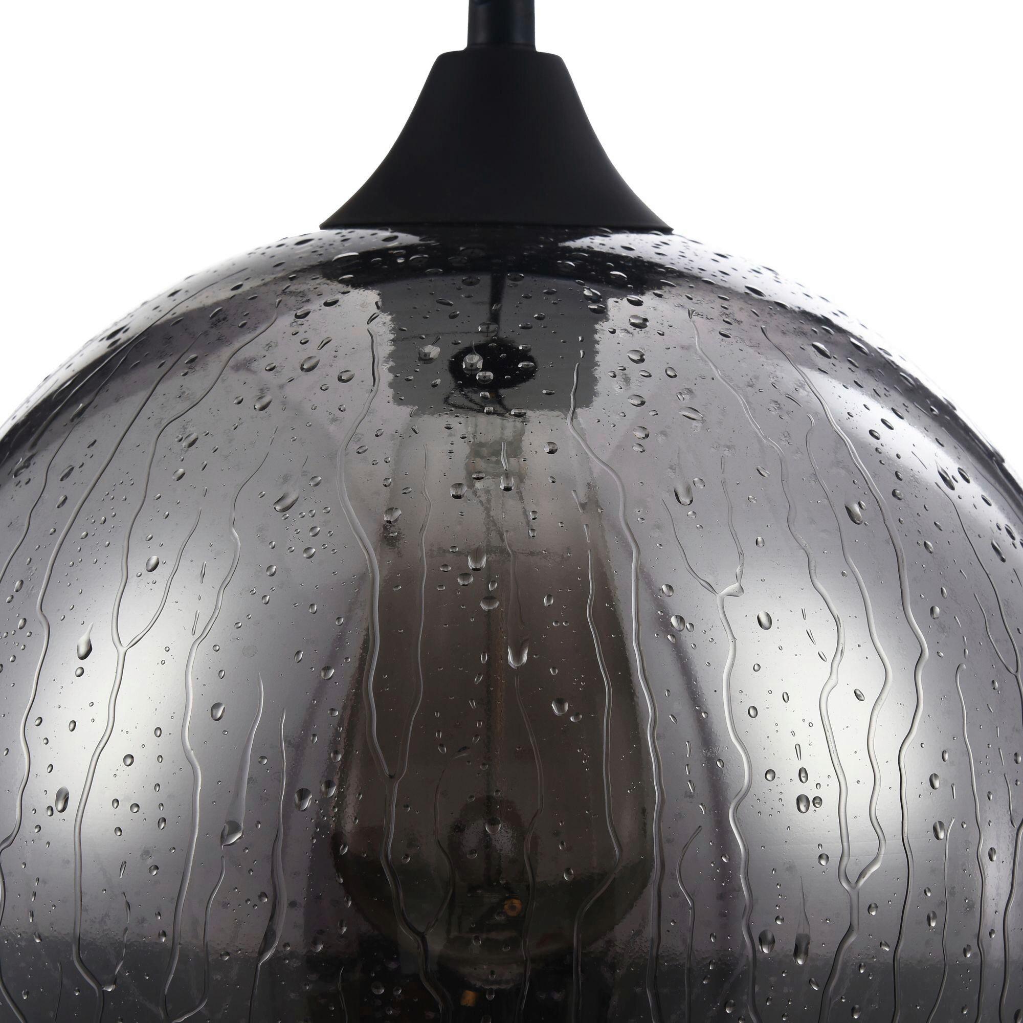 Pendelleuchte Bergen - Schwarz, Trend, Glas/Metall (25/21.5cm) - MAYTONI