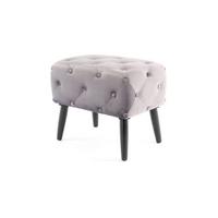 TABURET A7QQP - šedá/černá, Basics, kompozitní dřevo/textil (40/48/60cm)