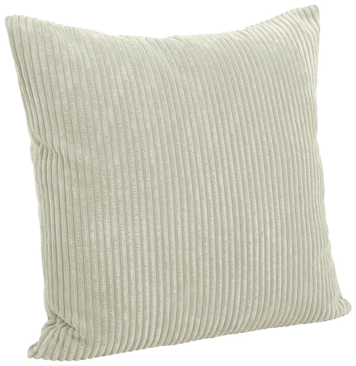 Zierkissen Lenata 55x55 Cm Cord Creme - Creme, Design, Textil (55/55cm) - Max Winzer