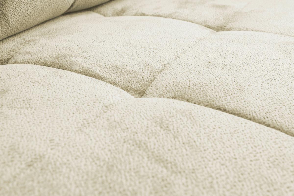 Schlafsofa Perla Creme B: 203 cm - Creme/Schwarz, KONVENTIONELL, Textil (203/94/96cm)