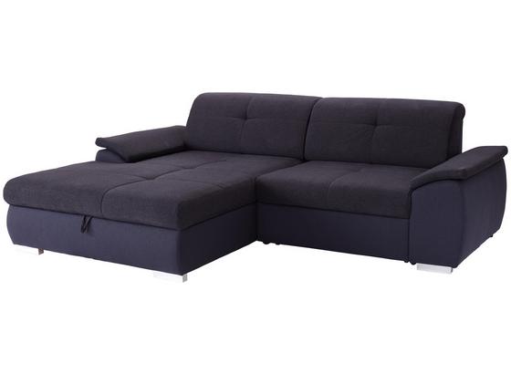 Wohnlandschaft L-form Verona 180x265cm - Chromfarben/Dunkelgrau, MODERN, Holz/Kunststoff (180/265cm) - Ombra Wohnlandschaft L-form Verona 180x265cm - Chromfarben/Dunkelgrau, MODERN, Holz/Kunststoff (180/265cm) - Ombra