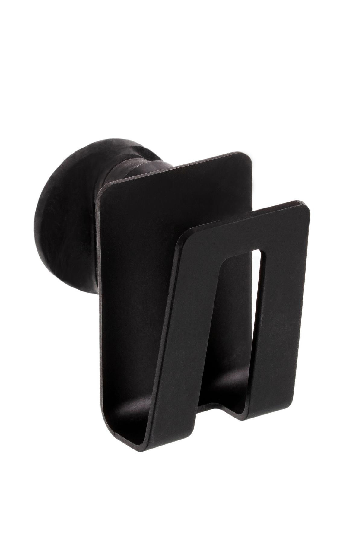 Schwammhalter Kunststoff, Schwarz,magnetisch - Schwarz, Trend, Kunststoff (7/5/7.5cm) - HAPPY SINKS