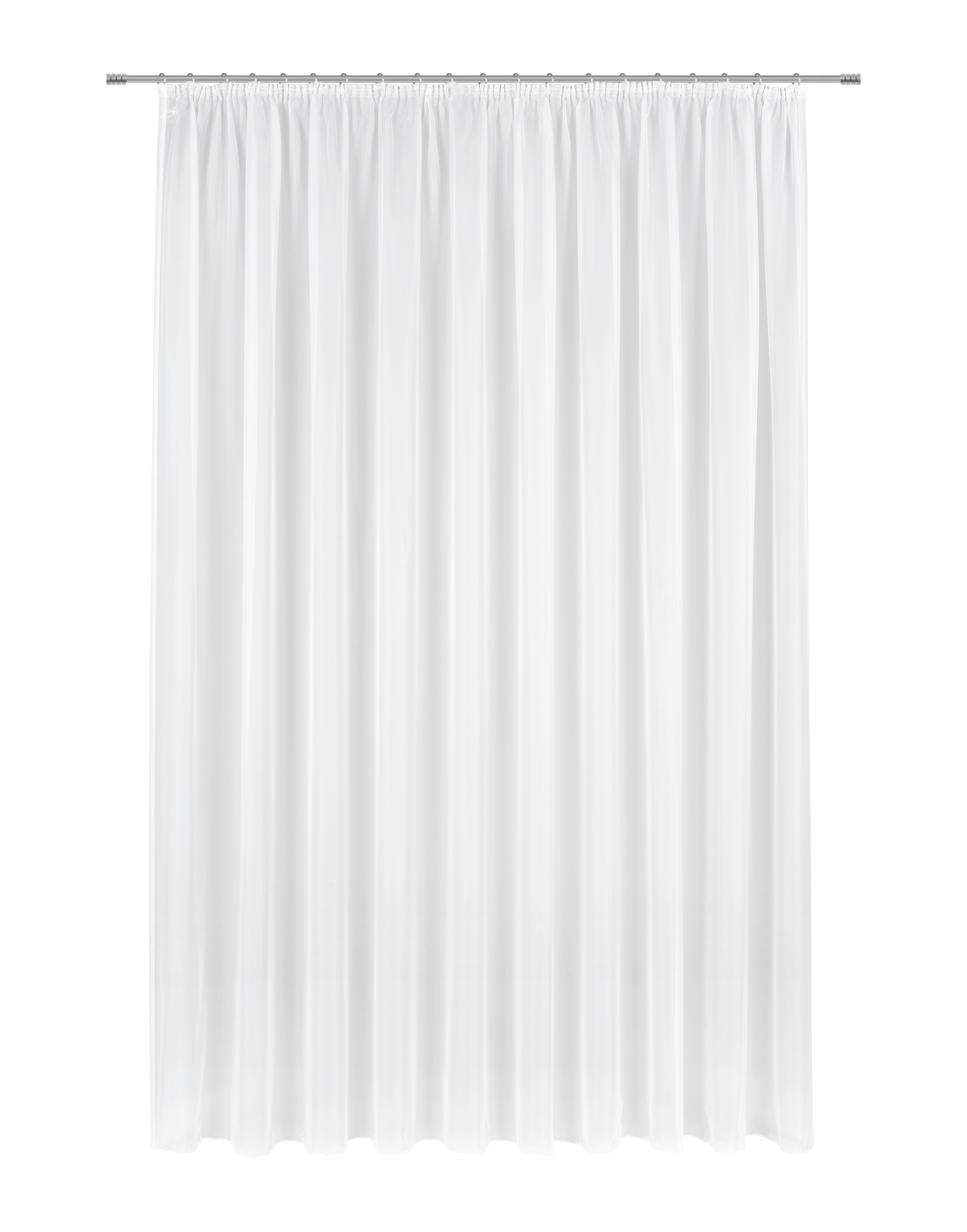 Kusová záclona Anna Store 3, 300/245 cm - bílá, Konvenční, textil (300/245cm) - Based