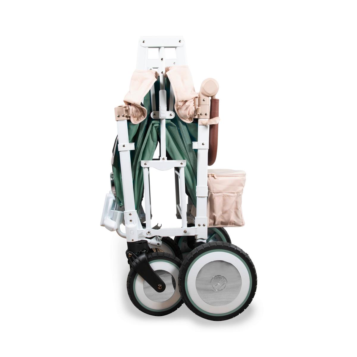 Bollerwagen Vw2 Volkswagen Stroller Wagon - Salbeigrün/Beige, LIFESTYLE (63.5/128.27/137.16cm) - WONDERFOLD