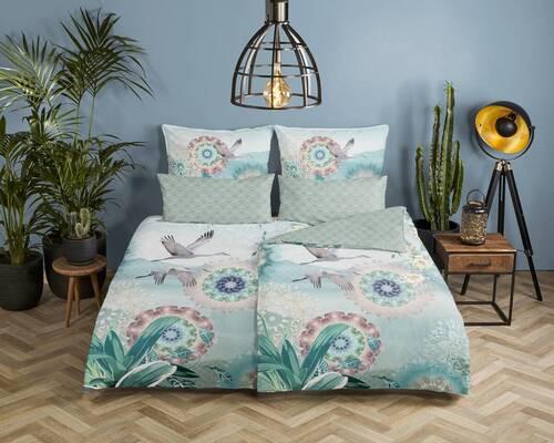 Wendebettwäsche Kimora Multicolor 135x200 cm - Multicolor, Design, Textil (135/200cm)