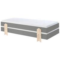 Stohovatelná postel MODULO - barvy borovice/šedá, Moderní, dřevo/kompozitní dřevo (90/200cm) - MID.YOU