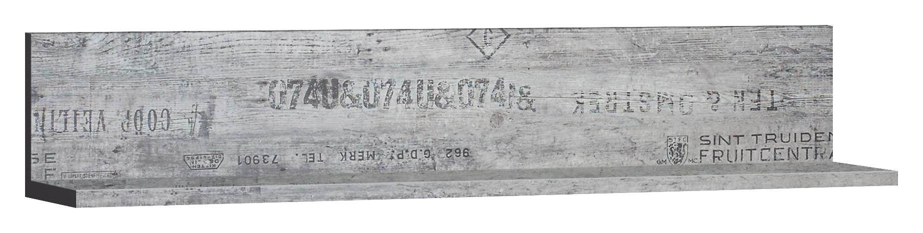 NÁSTĚNNÁ POLICE SUMATRA EXTRA - Moderní, kompozitní dřevo (86/16/17cm)