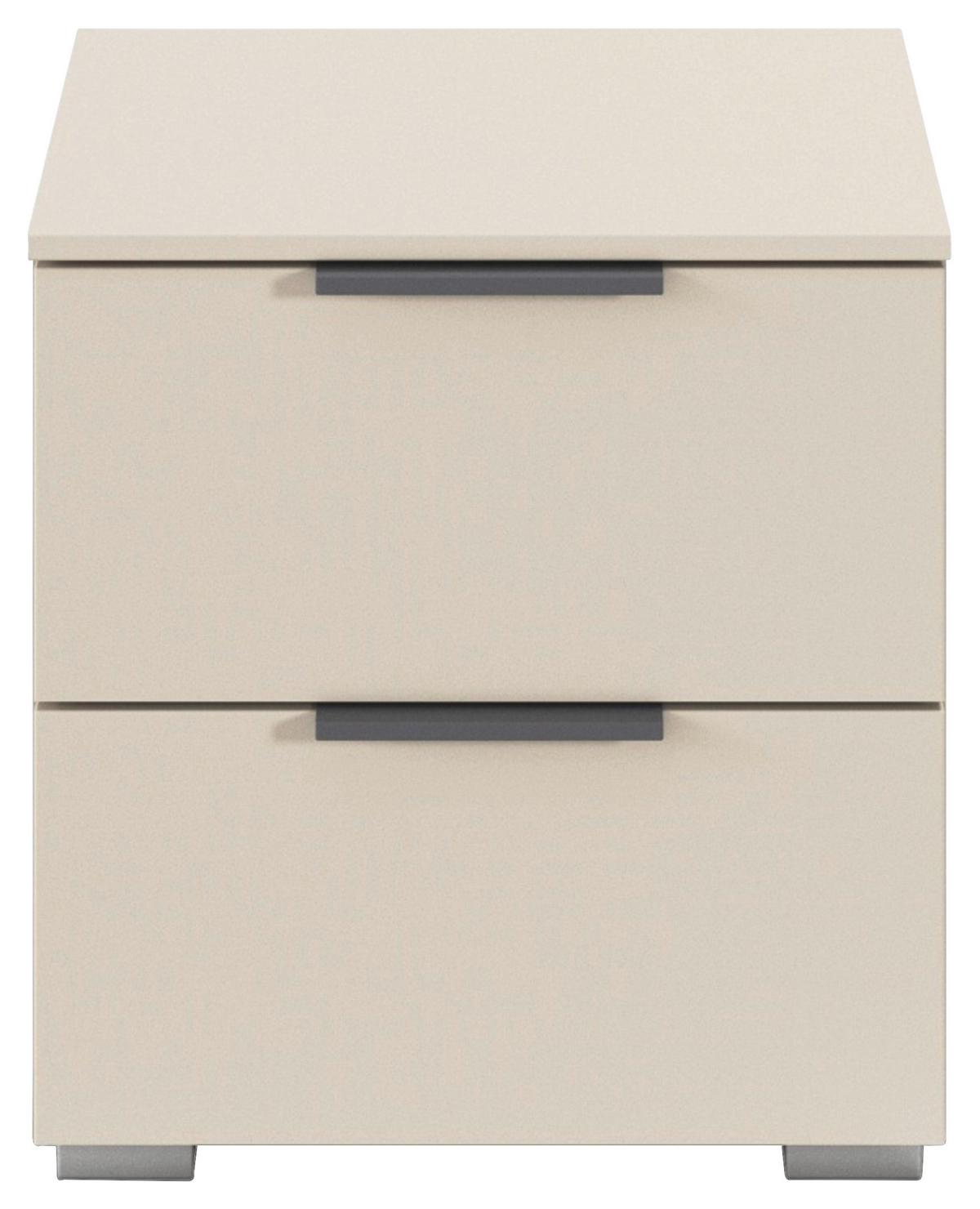 Nachtkästchen Alabama Super Champagnerfarben, B: 40 cm - Champagner, Trend, Holzwerkstoff (40/42/42cm)