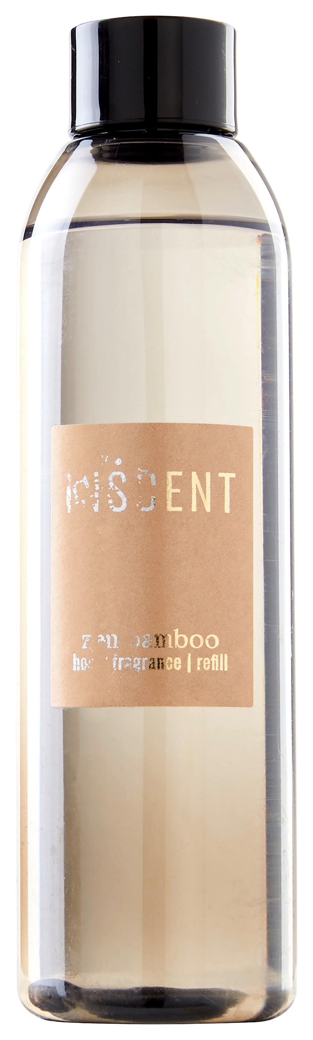 Náplň do izbovej vône Zen Bamboo, 200ml - číra/krémová, Design, plast (200ml) - Inscent