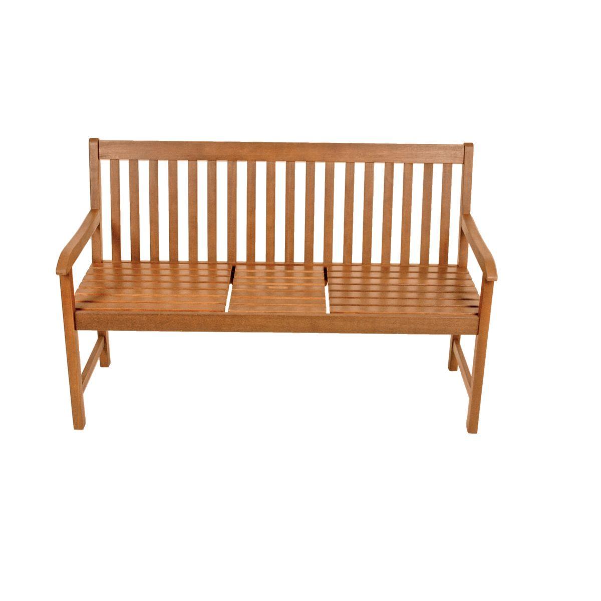 Gartenbank Holz Padang Padang - Braun, Basics, Holz (144/89/65cm)