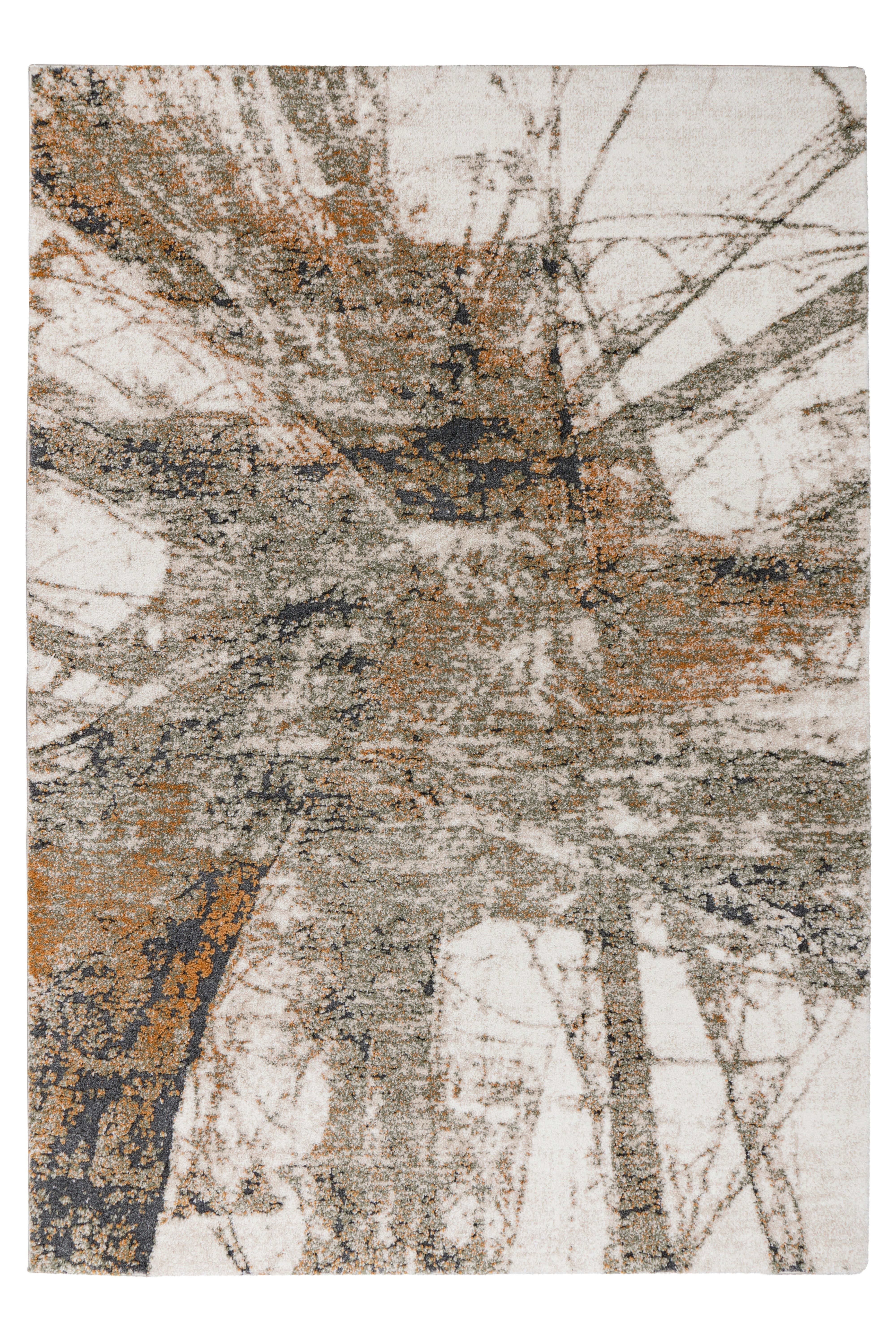 Webteppich My Bologna - Dunkelgrau/Creme, LIFESTYLE, Textil (80/300cm) - Obsession