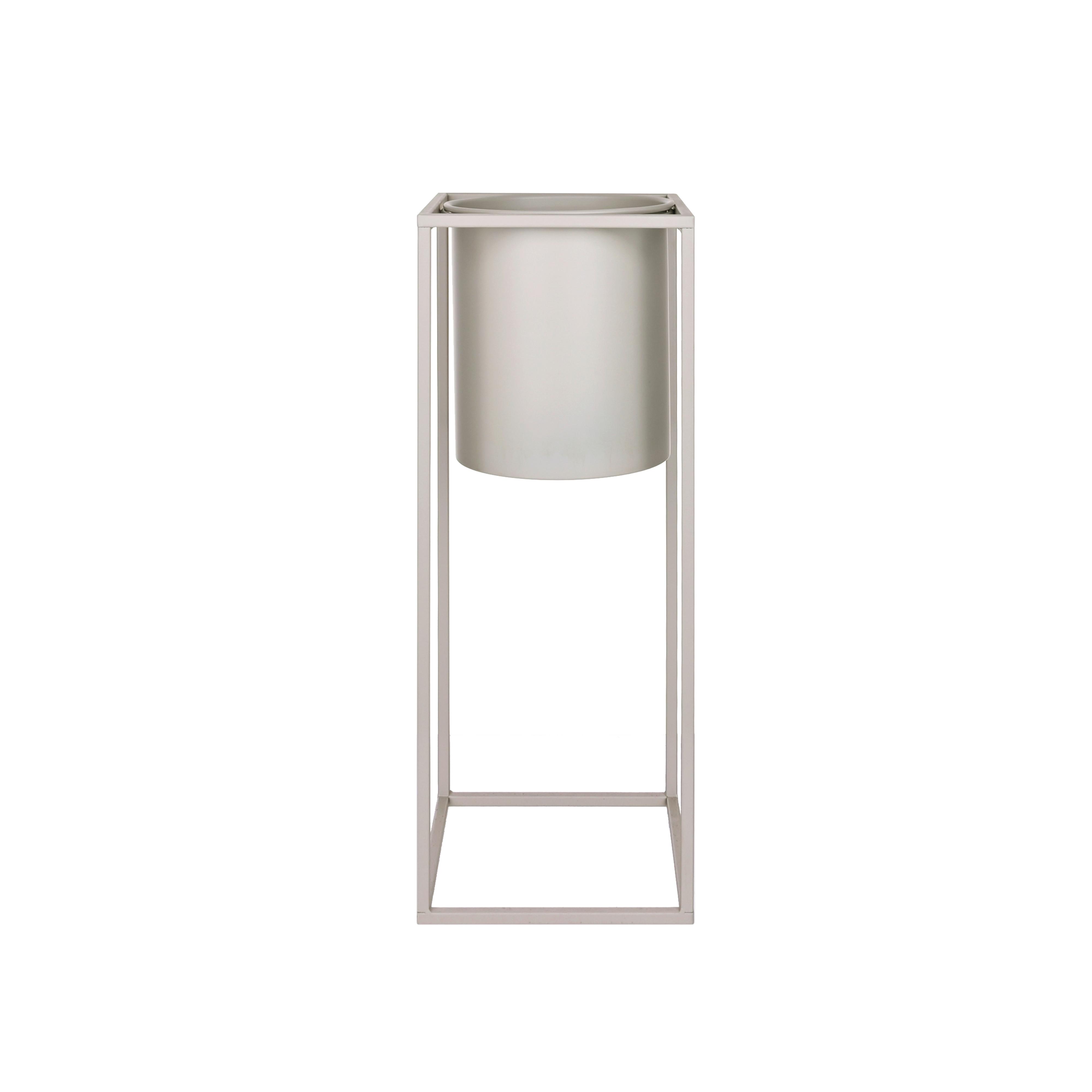 Obal na kvetináč KIARA -TOP- - béžová, Lifestyle, kov (20,8/55,5cm) - Mömax