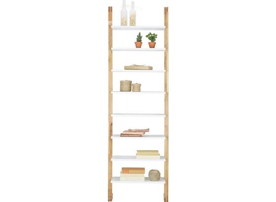 Regál Durham - bílá/přírodní barvy, Moderní, dřevo/kompozitní dřevo (55/180/25cm) - Mömax modern living Regál Durham - bílá/přírodní barvy, Moderní, dřevo/kompozitní dřevo (55/180/25cm) - Mömax modern living