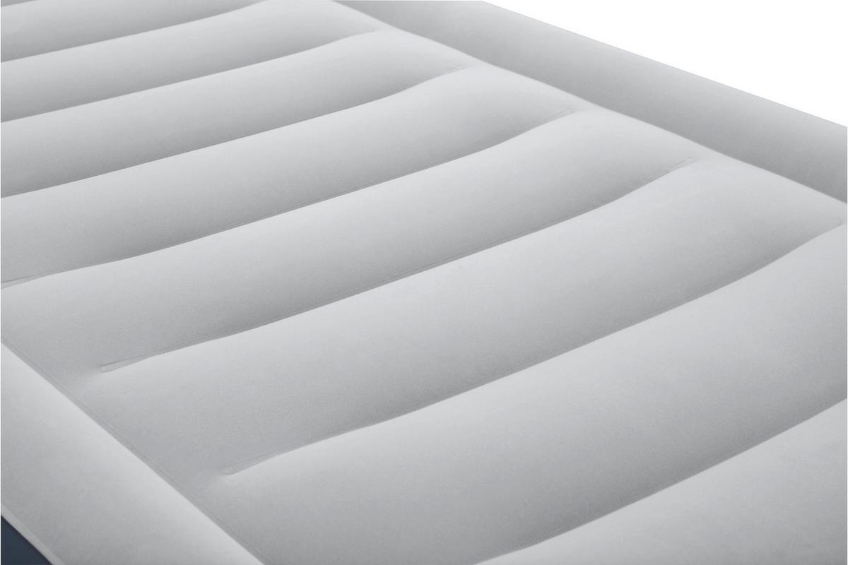 Luftbett Günther 191x97x51 cm Bis 150kg, inkl. Pumpe - Dunkelblau/Grau, KONVENTIONELL, Kunststoff/Metall (191/97/51cm) - Bestway