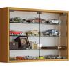 Hängevitrine Mandosa M B: 60cm Buche Dekor Mit Sicherheitsglas - Transparent/Buchefarben, KONVENTIONELL, Glas/Holzwerkstoff (60/40/10cm) - MID.YOU