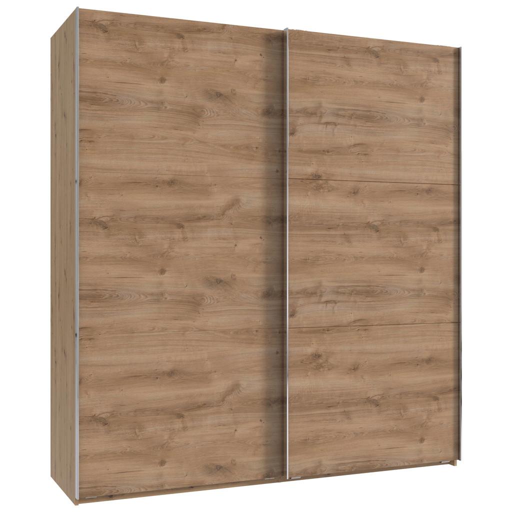 SCHWEBETÜRENSCHRANK Level Plankeneiche B: 150cm