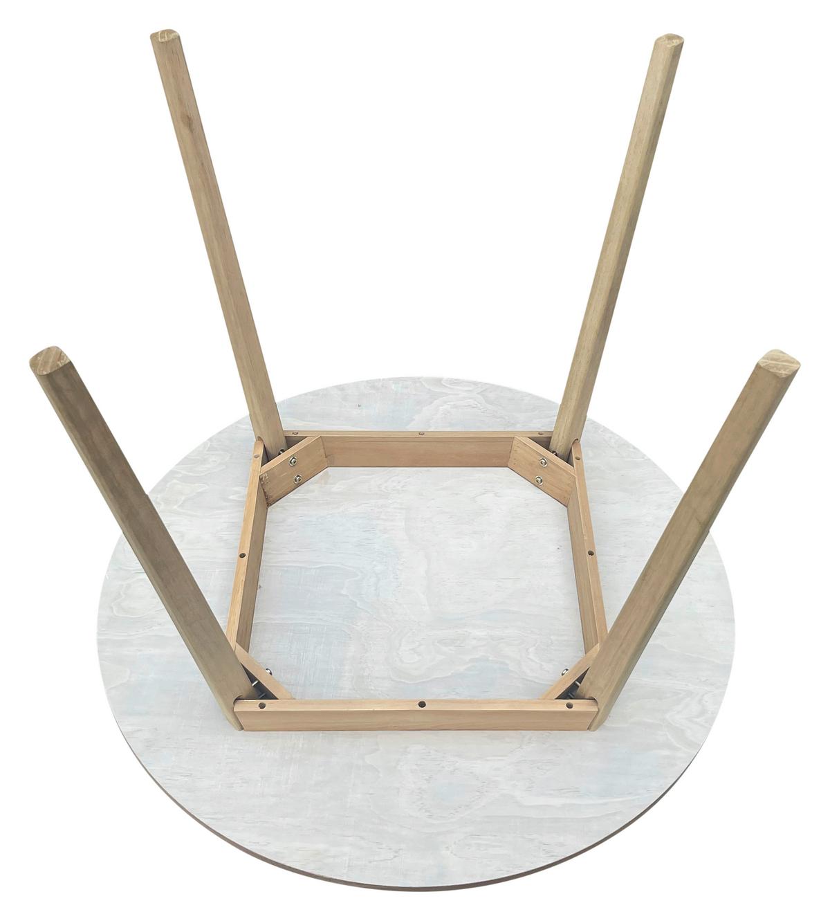 JEDÁLENSKÝ STÔL BJÖRN - prírodná farba, Modern, drevo/kompozitné drevo (100/76/100cm) - Mömax