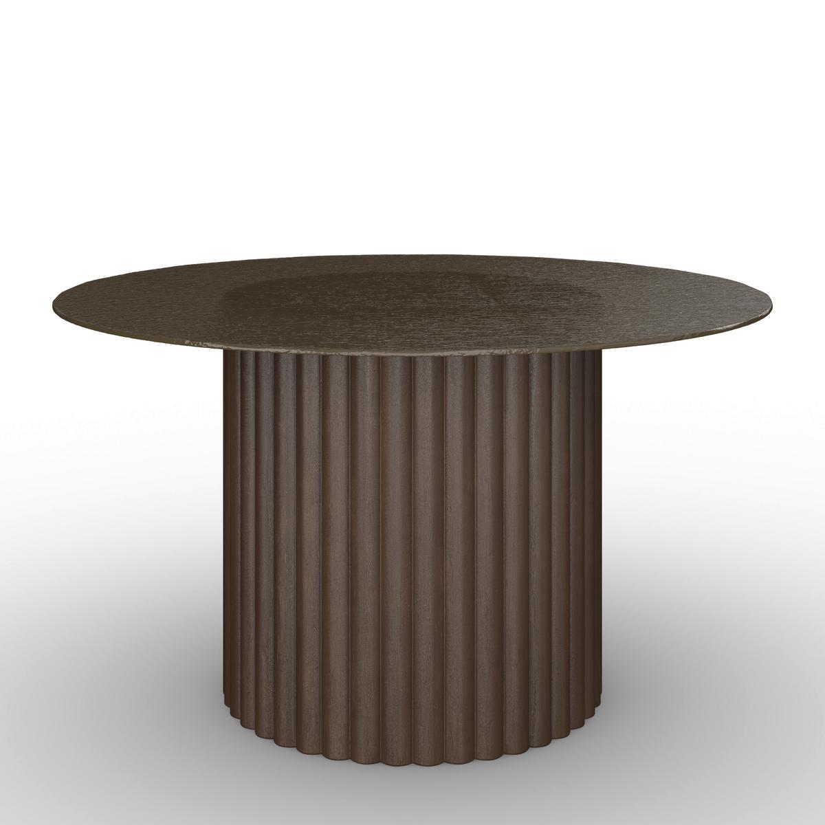 Konferenční stolek Zelia, P: 80 cm - hnědá/barvy vlašských ořechů, Moderní, dřevo/kompozitní dřevo (80/45/80cm) - Bessagi Home