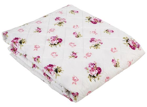 Tagesdecke Rosmarie 220x240 cm - Rosa/Weiß, ROMANTIK / LANDHAUS, Textil (220/240cm) - James Wood Tagesdecke Rosmarie 220x240 cm - Rosa/Weiß, ROMANTIK / LANDHAUS, Textil (220/240cm) - James Wood