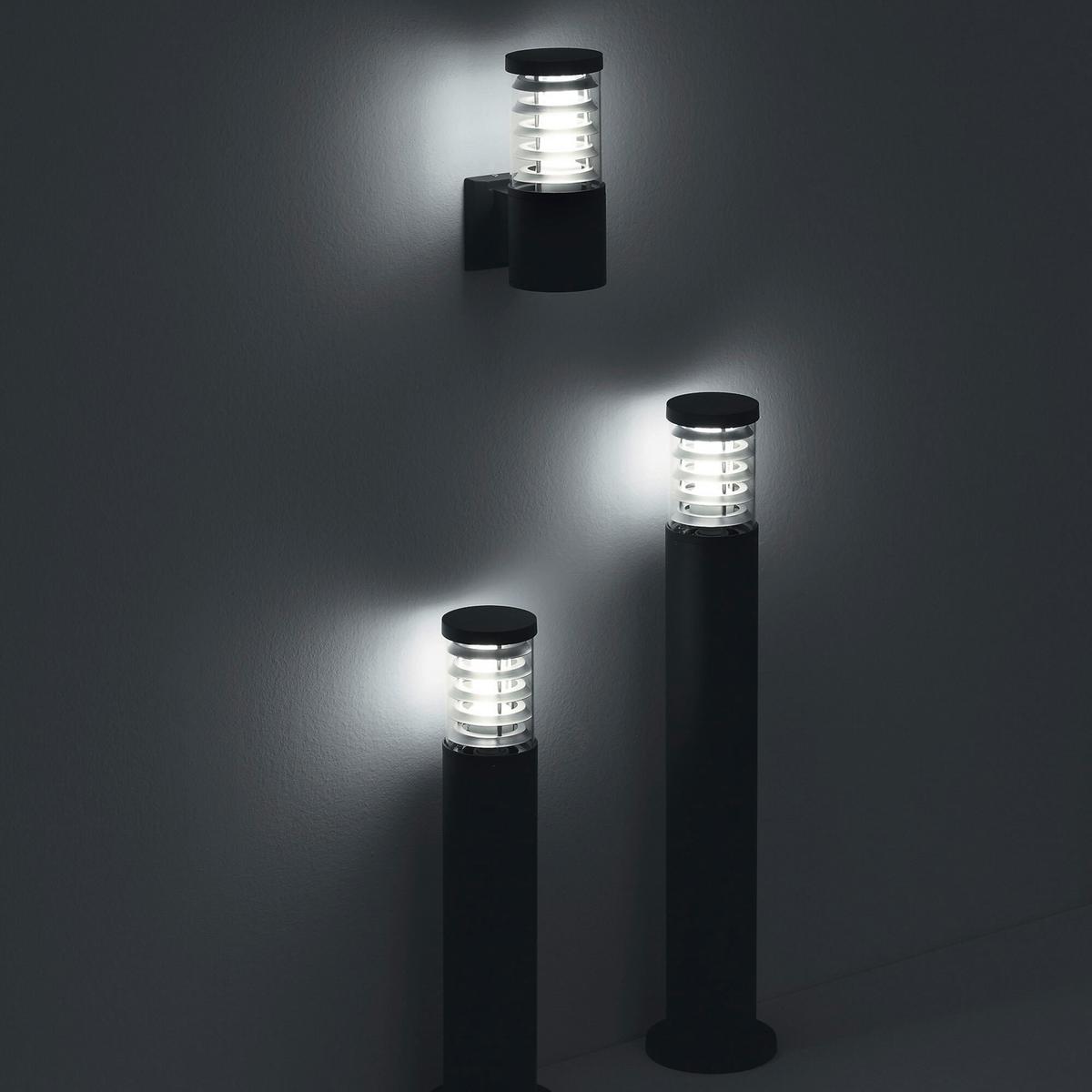 Außenleuchte Tronco Anthrazit D: 15,5 Cm - Anthrazit, Design, Glas/Metall (15,5/60,5cm) - Ideal Lux