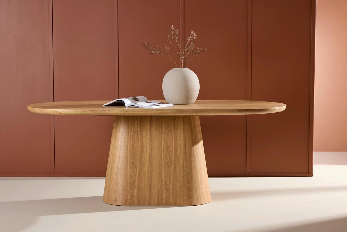 Esstisch Stjärnö Beige L: 200 Cm - Beige, MODERN, Holz (200/90/76cm) - Livetastic