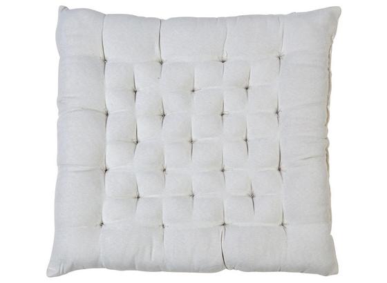 Sitzkissen Agatha 40x40 cm - Creme, KONVENTIONELL, Textil (40/40/6cm) - Ombra Sitzkissen Agatha 40x40 cm - Creme, KONVENTIONELL, Textil (40/40/6cm) - Ombra