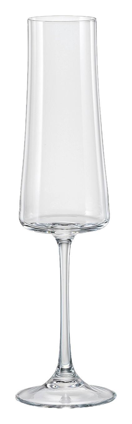 Sektglas Xtra, ca. 210 ml - Klar, MODERN, Glas (0,21l) - Bohemia