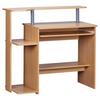 Computertisch Mit Ablagefächer B 94cm H 90cm, Buchedekor - Buchefarben, KONVENTIONELL, Holzwerkstoff (48/94/90cm) - MID.YOU