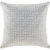 Zierkissen Jorina - Silberfarben, MODERN, Textil (45/45cm) - Luca Bessoni