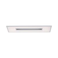 LED-Deckenleuchte Recess L: 100 cm dimmbar mit Farbwechsler - Weiß, Design, Metall (100/30/5cm)