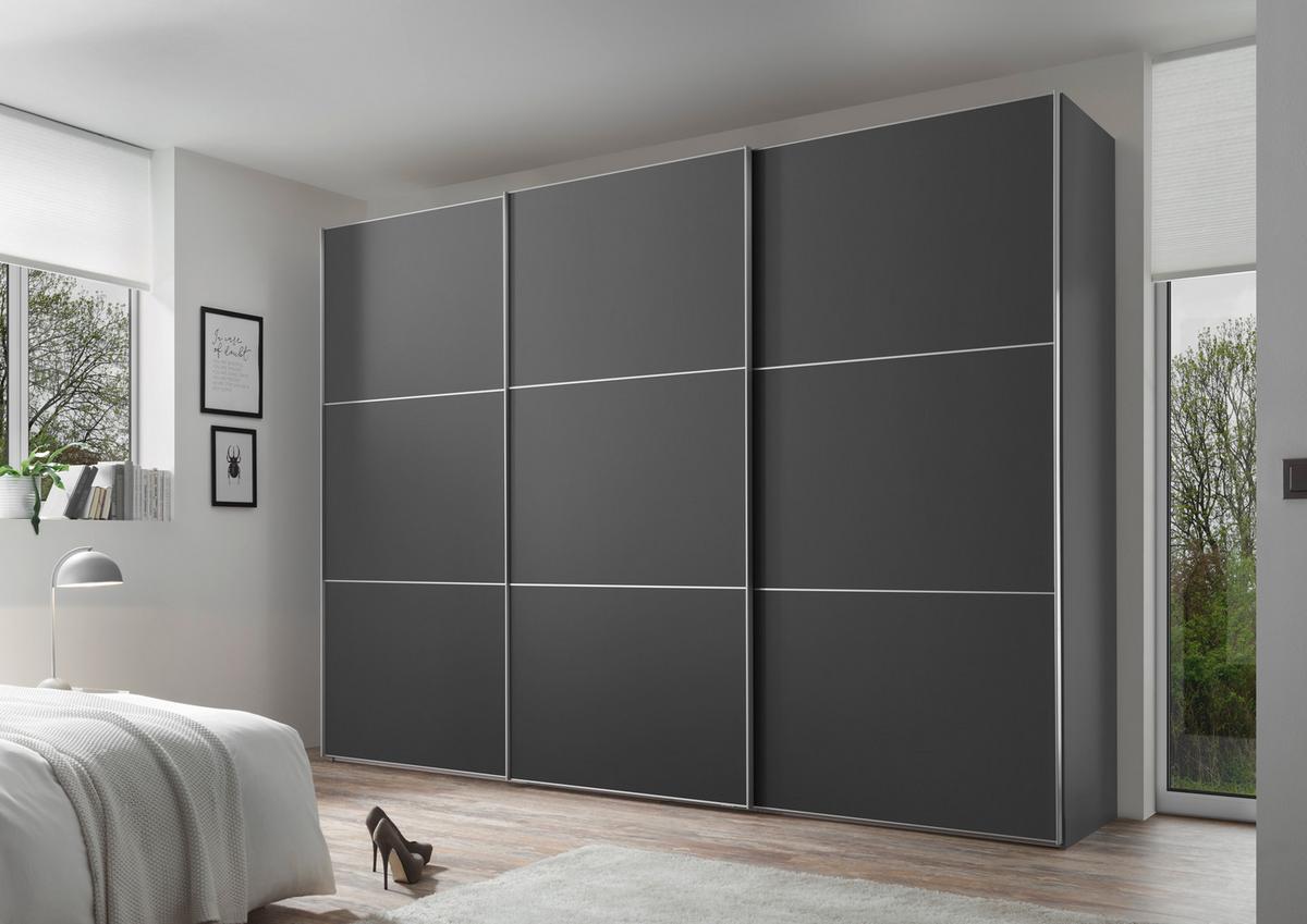 Schiebetürenschrank in Vulkan Dekor
