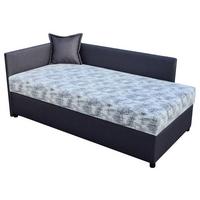 Kárpitozott Heverő Bergen New 207/107 Cm *top Ár* - fekete/fehér, Konventionell, textil (200/90cm) - Best Price