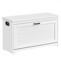 Schuhbank Shoe Bench - Weiß, MODERN, Holzwerkstoff (80/46/30cm) - MID.YOU