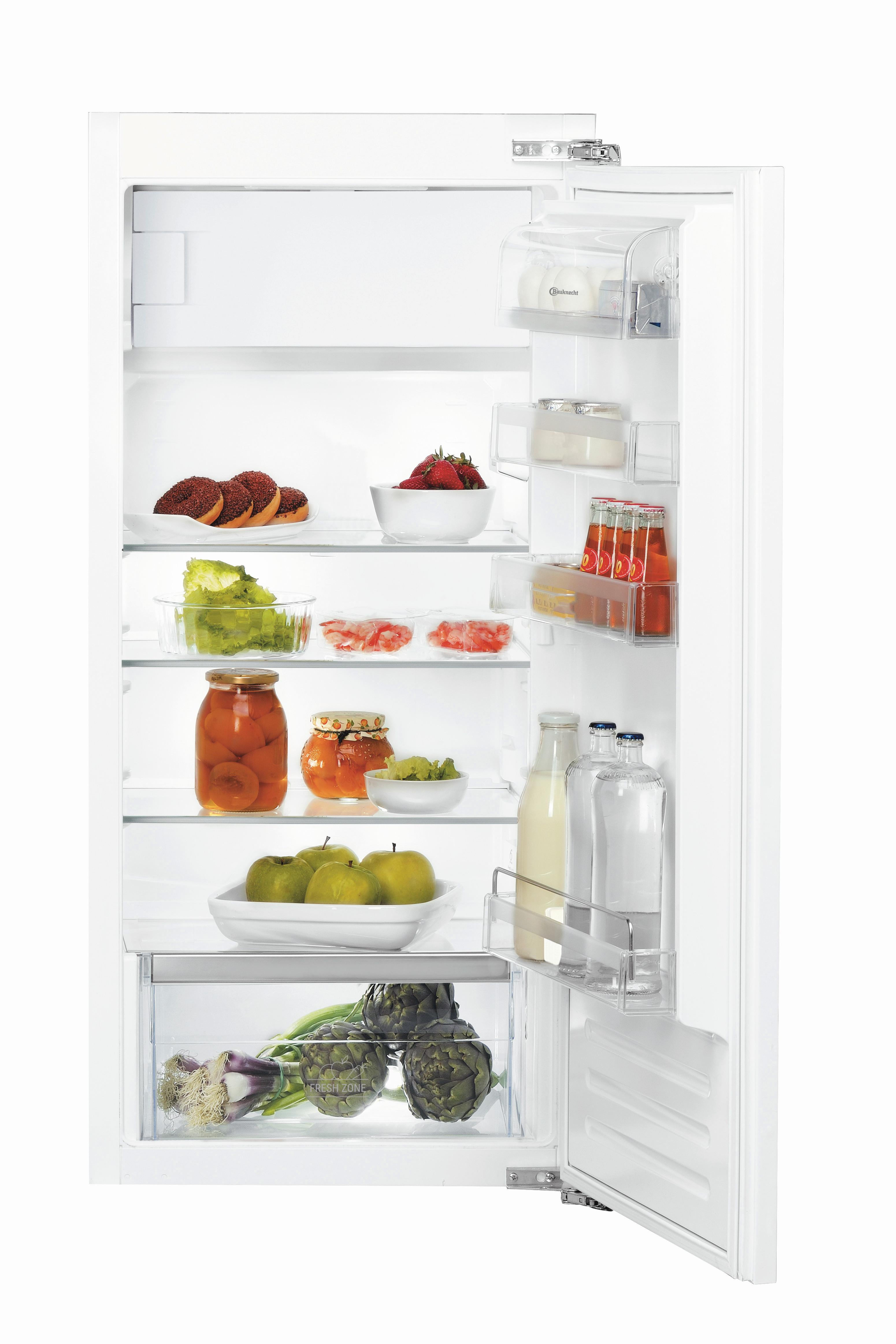 Einbau-kühl-gefrierkombination Ksi 12gf2 H: 122 Cm 171+18 L - Weiß, Basics (55,7/122/54,5cm) - Bauknecht