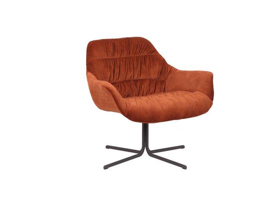 Sessel Lizzy B: 81 cm Kupferfarben - Schwarz/Kupferfarben, MODERN, Textil (81/80/78cm) - Livetastic Sessel Lizzy B: 81 cm Kupferfarben - Schwarz/Kupferfarben, MODERN, Textil (81/80/78cm) - Livetastic