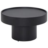 Couchtisch Eisen Schwarz D: 60 Cm - Schwarz, Design, Metall (60/60/36cm) - MID.YOU