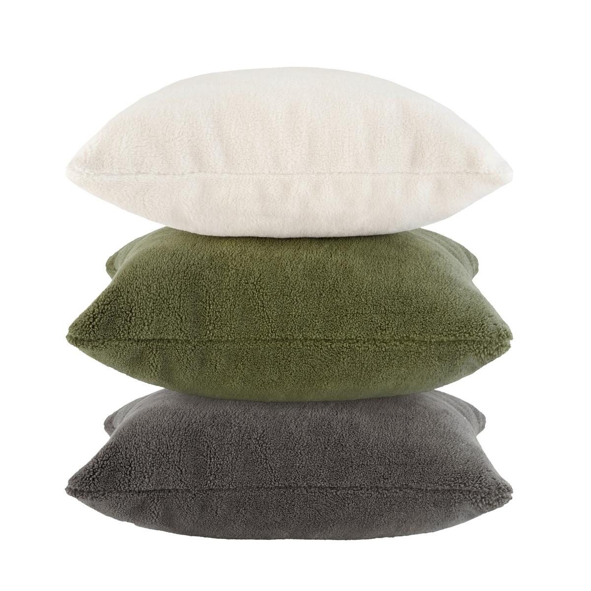 DEKORAČNÍ POLŠTÁŘ Fake Sheep, 45/45cm, zelená - zelená, Moderní, textil (45/45cm) - Modern Living