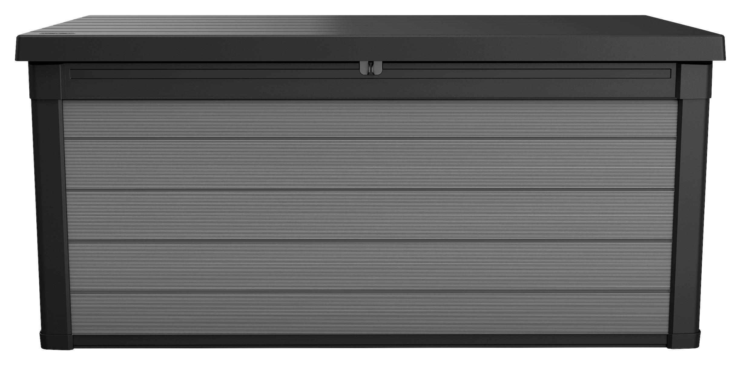 Kissenbox Premier 151,7x70x 72,5cm 570L Anthrazit/Grau - Anthrazit/Grau, Basics, Kunststoff (151,7/70/72,5cm)